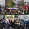 (BLOG) Sahrana Ratka Mladića: Povorka stigla na Topčidersko groblje, tu i srpski ministri, Dodik, Danilo Vučić