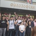 ФОТО: Привремено се прекида блокада Филозофског факултета