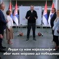 Ljudi su najvažniji, zbog njih moramo da pobedimo: Vučić - Dugo smo se spremali za ovu utakmicu (VIDEO)