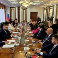 Delegacija Jedinstvene Srbije i Jagodine, predvođena Daliborom Markovićem, razgovarala sa ruskim senatorima