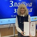 Vredno priznanje za urednicu u Kulturnom centru Čačak Vericu Kovačević: Zlatna značka za doprinos kulturi