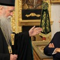 Makron obišao pravoslavnu svetinju na Cetinju: Poznato šta mu je darivao mitropolit Joanikije