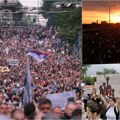 „Radi se o nama“: Pogledajte slike koje su obeležile 7. protest „Srbija protiv nasilja“ FOTO