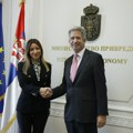 Mesarović sa britanskim ambasadorom o unapređenju saradnje Srbije i UK
