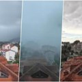 Snimak koji prikazuje snagu nevremena koje je pogodilo crnu goru: Sav haos razorne oluje stao u svega nekoliko sekundi (video)
