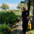 Tretman protiv larvi komaraca 16. maja u Kragujevcu