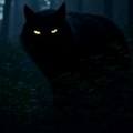 Crni predator vreba u šumi: Velika zver opet uočena u komšiluku, ne treba izlaziti napolje po mraku