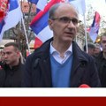 "Srbija nije zemlja konflikata": Premijer Macut za Blic TV sa skupa protiv blokada u Požarevcu: Moramo biti rasterećeni podela…