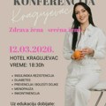Konferencija o zdravlju 12. marta u Hotelu Kragujevac