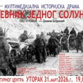 Multimedijalna predstava „Dnevnik jednog Solunca“ sutra u KC Medveđe