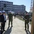 Gašić obišao radove na izgradnji nove zgrade Ministarstva odbrane i Generalštaba Vojske Srbije