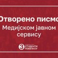 Otvoreno pismo studenata javnom servisu, REM-u i Skupštini: Traže ostavke generalnog direktora RTS, zamenika i glavnih urednika…