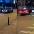 Ноћна потера у Новом Пазару! Џип бежи од полиције, па се нагло зауставља