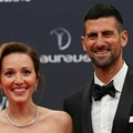 Jelena i Novak zvezde crvenog tepiha u Madridu, nagrada je u njegovim rukama (foto)
