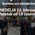 Drugi protesti u Vučju: Sretnimo se u vikendu Sretenja!