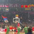 Grme ruske pesme sa razglasa pred meč Zvezda - Žalgiris: Delije napravile paklen doček Litvancima