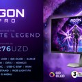 Novi AGON PRO AG276UZD podiže lestvicu spajajući 4K rezoluciju i frekvenciju osvežavanja od 240Hz