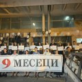 U Nišu komemorativna šetnja povodom devet meseci od pada nadstrešnice u Novom Sadu