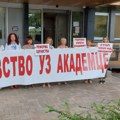 Skup zaposlenih u zdravstvenim ustanovama i Valjevskog zbora