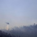 Veliki šumski požar kod Atine, u gašenju učestvuju brojni vatrogasci i 17 aviona /video/