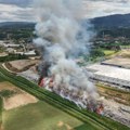 Požar u Loznici: Gori gradska deponija, stižu i vatrogasci iz Malog Zvornika (foto)