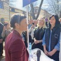 Ana Brnabić u poseti Bajinoj Bašti: Od razgovora sa građanima do sastanka sa stranačkim članstvom