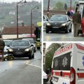 Teška saobraćajna nesreća: Automobil udario pešaka na prelazu, Hitna pomoć na licu mesta (foto)