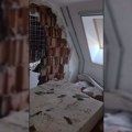 Urušio se zid stana u Novom Sadu tokom radova na susednoj zgradi (VIDEO)