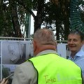 Glišić i Cvetanović obišli radove na Dečjem dispanzeru, izvođač radova najavio završetak pre roka