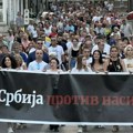 Завршен седми протест Србија против насиља у Крагујевцу