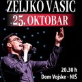 Željko Vasić vas poziva „Dobrodošli u moju kafanu!“ 25. oktobra u Domu Vojske Niš