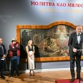 Milosrđem protiv zla : U Galeriji Matice srpske nesavakidašnja izložba slika Alfonsa Muhe i Predraga Đakovića (foto)