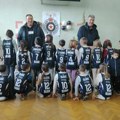 Pokloni i dresovi: KK Partizan u poseti mališanima