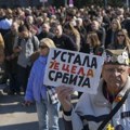 Studenti i maturanti iz Čačka, Užica i Kraljeva krenuli peške na protest u Beograd