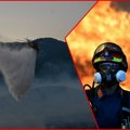 Požar besni već treći dan u Grčkoj: Na terenu 7 aviona i 45 vatrogasaca, vatra stigla i do naselja (foto/video)