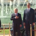 Vučić svečano dočekuje predsednika Uzbekistana u Palati Srbija