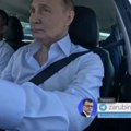 Putin umalo izazvao karambol na auto-putu! 7 agenata ga odmah okružilo: Kamere snimile dramu (video)