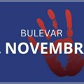 VIDEO: U akciji LSV-a prelepljena tabla Bulevara Jaše Tomića imenom "Bulevar 1. novembra"