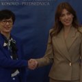 Marta Kos prvi put u Prištini: Posetu započela sastankom sa Hadžiju