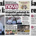 "Nova" piše: Propala kampanja vlasti, maturanti se vratili državnim fakultetima