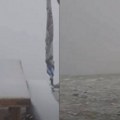Neverovatni prizori iz Grčke! Na Olimpu pada sneg, a omiljena letovališta Srba pogodili pljuskovi i grmljavina (video)