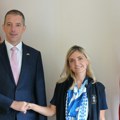 Đurić sa Sarom Rodžers o jačanju odnosa Srbije i SAD: U fokusu učešće Amerike na Ekspo 2027