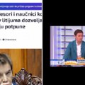 Ana Brnabić: Pogledajte šta su objavili, a šta sam u emisiji rekla (video)