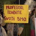 „Širimo ljubav, širimo pravdu!“: Protest srednjoškolaca na Trgu republike