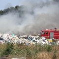 Požar na novoj gradskoj deponiji kod Pančeva
