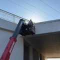 Infrastruktura Železnice: Otklonjeni nedostaci na potpornom zidu kod Čortanovaca