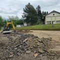 Počela izgradnja sportskog terena u Gornjoj Sabanti (FOTO)