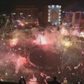 VIDEO/FOTO Pogledajte kako je Slavija večeras izgledala iz ptičije perspektive