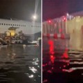 Poplavljen jedan od najvećih evropskih aerodroma! Putnici zarobljeni u avionima, otkazano više od 70 letova (video)