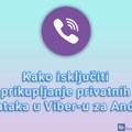 Kako isključiti prikupljanje privatnih podataka u Viber-u za Android